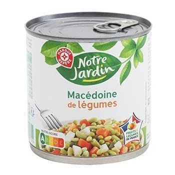 Macédoine légumes Notre Jardin 265g