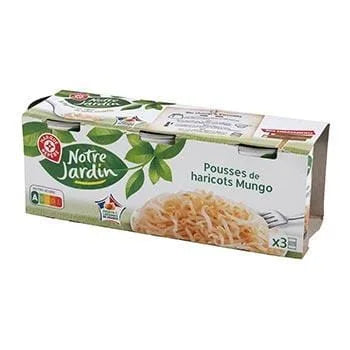 Haricots Mungo  Notre Jardin 3x90g