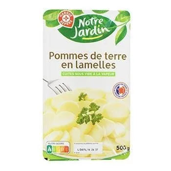 Notre Jardin Pommes de Terre en Lamelles 500g