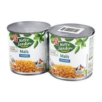 Maïs Notre Jardin Tendre  - 2x300g