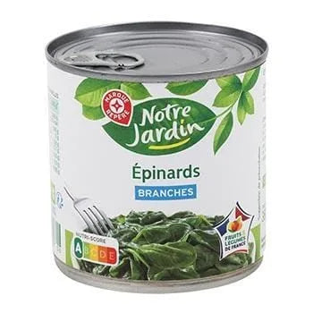 Epinards branches  Notre Jardin 265g