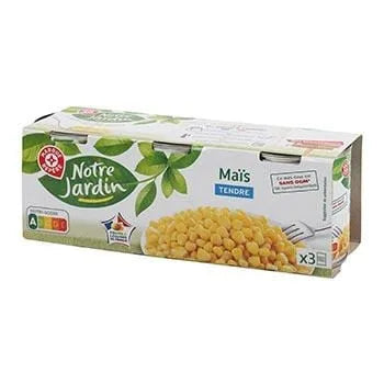 Maïs Notre Jardin Tendre - 3x140g