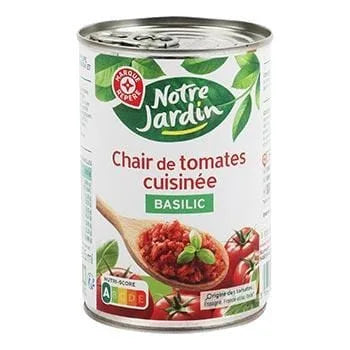 Chair de tomate Notre Jardin Basilic - 400g