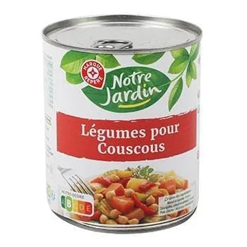 Légumes couscous Notre Jardin 800g