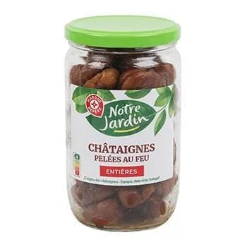 Châtaignes Notre Jardin Entières - 420g