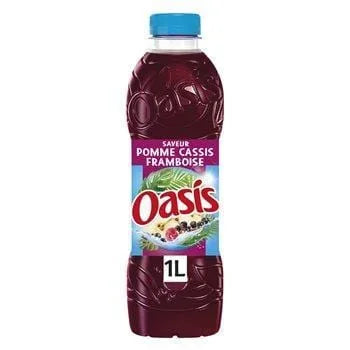 Boisson aux fruits Oasis Pomme Framboise Cassis - 1L