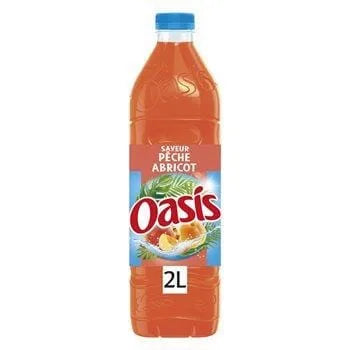 Boisson aux fruits Oasis Pêche Abricot - 2L