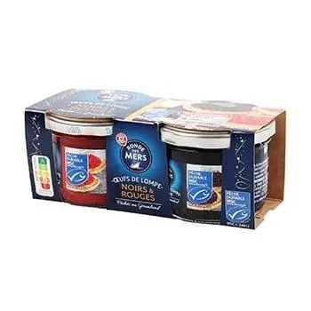 Lumpfish Eggs Black and Red Mix 2x100g