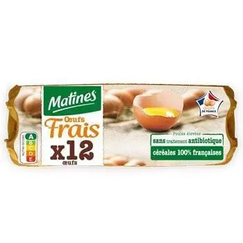 Matines Fresh Coarse Eggs (x12)
