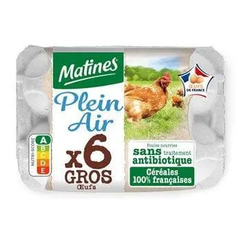 Matines Large Outdoor Eggs (x6)