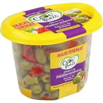 Mediterranean Pitted Olives - 500g