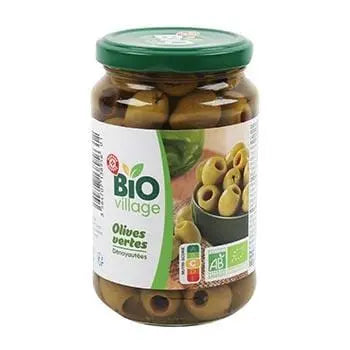 Bio Village Green Olives 160g