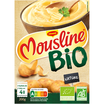 Mousline Nature Bio 200g