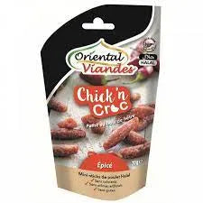 Oriental Viandes Chick'n Croc Spicy Halal Beechwood Smoked 70 g