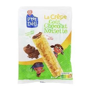 Crèpes fourrées P'tit Déli Chocolat noisettes - 256g