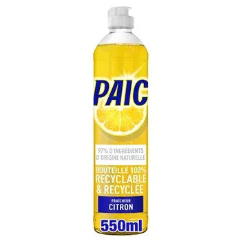 Paic Extreme Lemon Dishwashing Liquid 550ml