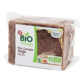 Bio Village Wholemeal Rye Bread - 500g