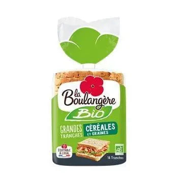 La Boulangère Organic Ceréales Bread 500g