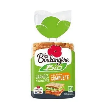 La Boulangère Organic Wholemeal Bread 500g