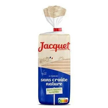 Jacquet No Crust Bread No Sugar Added - 475g