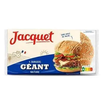 Jacquet Hamburger bun (x4)330