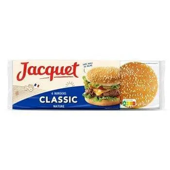 Jacquet Hamburger Bun x6 - 330g