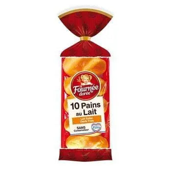 La Fournée Dorée Milk Bread (x10) 350g