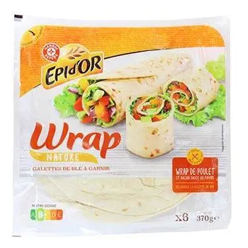 Epi d'or Wrap Bread x6 - 383g