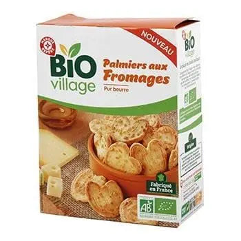 Bio Village Palmiers Cheese 100g