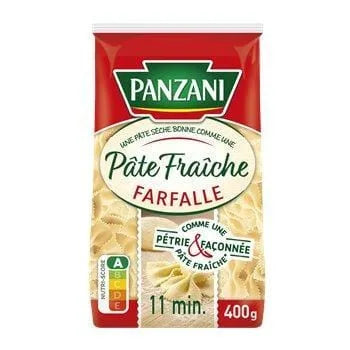 Panzani Pates Fraiches Farfalles 400g