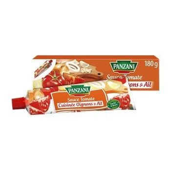 Sauce Tomate cuisinée Panzani Oignons et Ail - 180g
