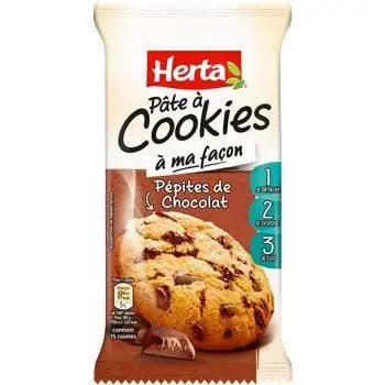 Herta Chocolate Chip Cookie Dough 350g
