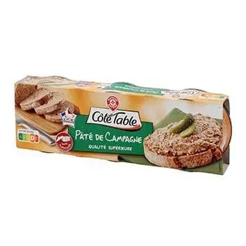 Côté Table Pure Pork Country Pâté 3x78g