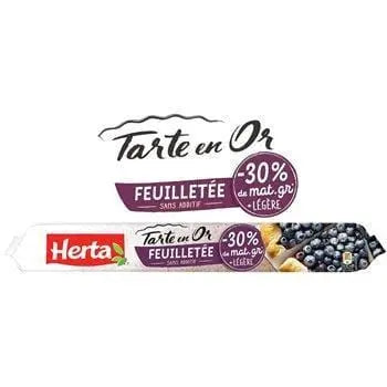 Herta Puff Pastry Less 30%mg 230g