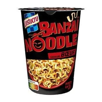 Lustucru  Banzai Noodle Beef 60g