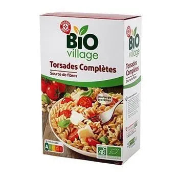 Bio Village Wholemeal Twisted Pasta 128g