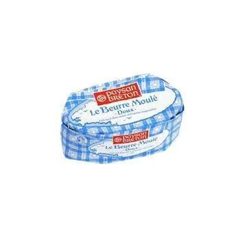 Beurre Moulé Paysan Breton Doux - 82% MG - 250g