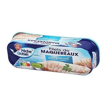 Filets maquereaux Pêche Océan Naturel - 93g
