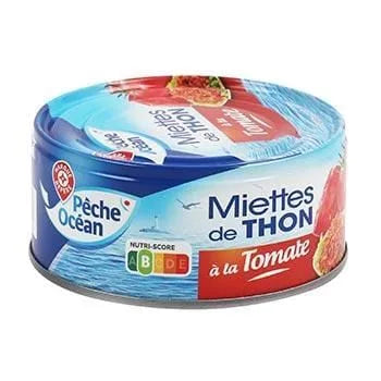 Miettes de thon Pêche Océan Tomate - 160g