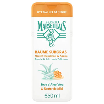 Petit Marseillais Gel Douche Nectar de Miel et Aloe Vera 650 ml