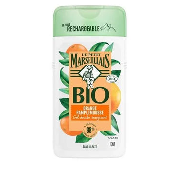 Petit Marseillais Gel Douche Bio Orange Pamplemousse 250 ml