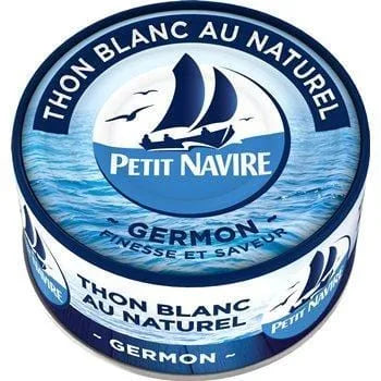 Thon blanc Petit Navire Au naturel - 140g