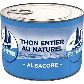 Thon entier Petit Navire Au naturel - 280g