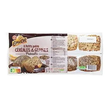 Epi d'Or Pre-baked bread rolls 360g