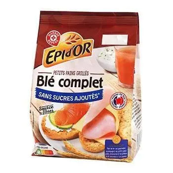 Epi d'Or Wholemeal Toast Rolls - 225g