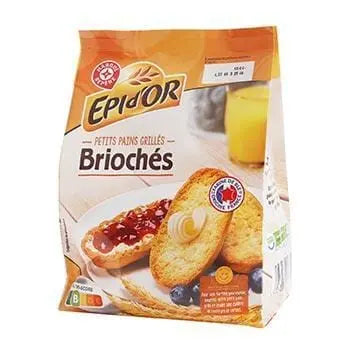 Epi d'Or Toasted Brioche Buns 225g