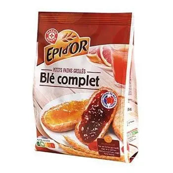 Epi d'Or Wholemeal toast buns 225g