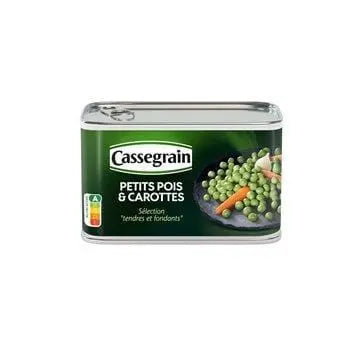 Cassegrain Peas Carrots 265g