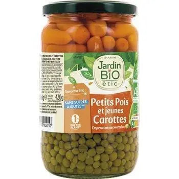 Jardin Bio Peas and Carrots 420g