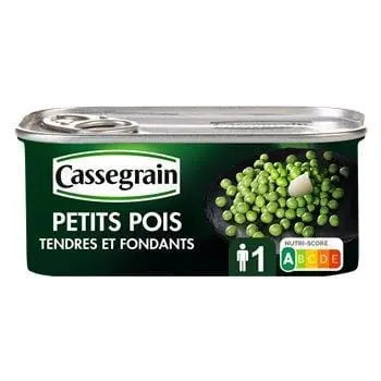 Cassegrain Peas, Soft and Melting 140g